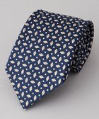 【五大陸/gotairiku / MEN】の【日本製】ネクタイ_小紋×ドット柄 ダルブルー系8|ID: prp329100004819121 ipo3291000000035013611