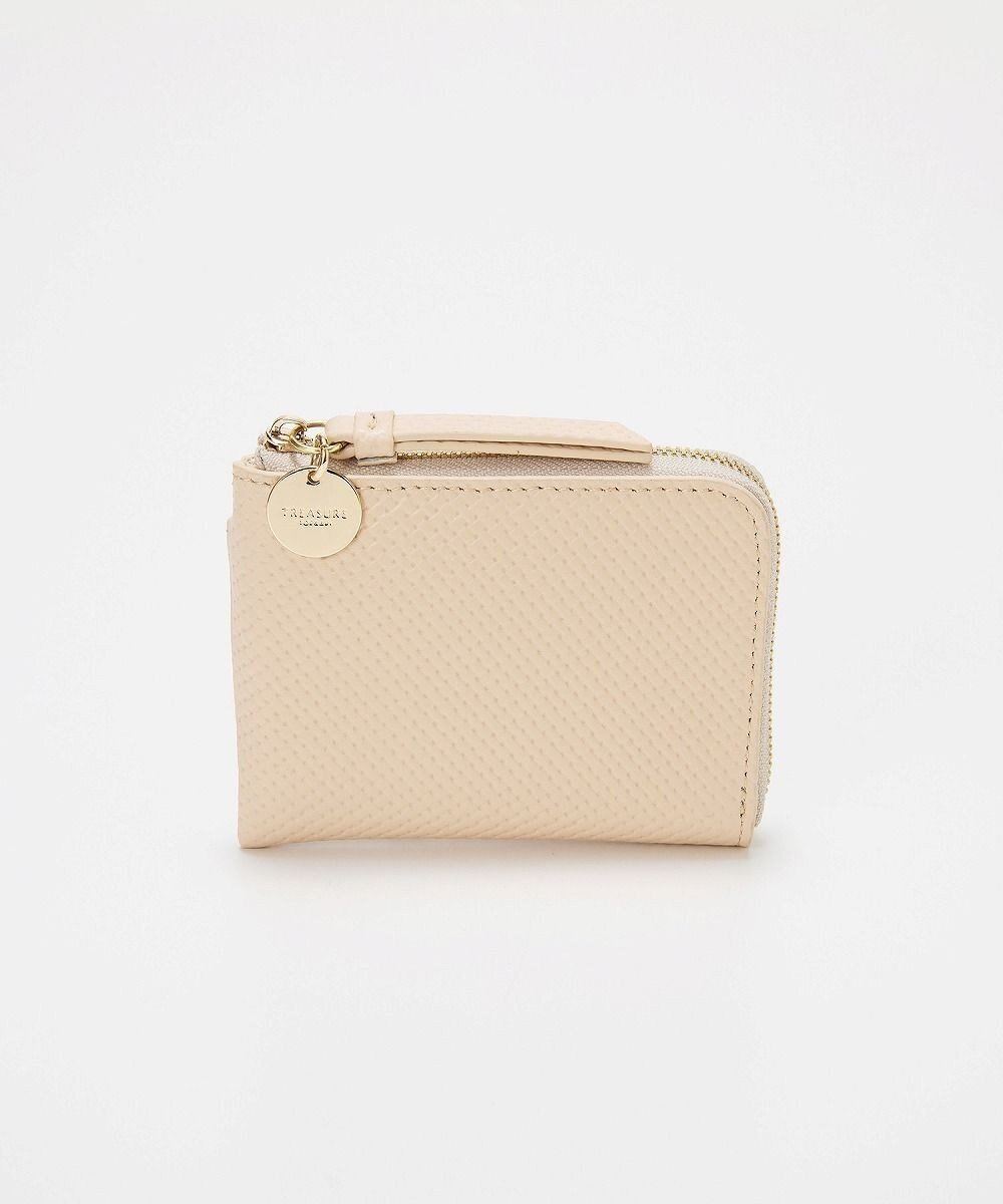 【トプカピ/TOPKAPI】の【TREASURE TOPKAPI】クロスエンボス レザー L字ファスナー ミニ 財布 インテリア・キッズ・メンズ・レディースファッション・服の通販 founy(ファニー) 　ファッション　Fashion　レディースファッション　Fashion for Women　ミニ財布・二つ折り財布　Wallets & Card Cases　イエロー　Yellow　春　Spring　コイン　Coin, Coin Design　コンパクト　Compact, Small Size　財布　Wallet, Purse　チャーム　Charm, Pendant　プレート　Plate, Dish　ポケット　Pocket, Pocket Detail　メッシュ　Mesh, Net Fabric　S/S・春夏　SS, Spring/Summer, Warm Season　夏　Summer　オフ|ID: prp329100004819132 ipo3291000000035013661