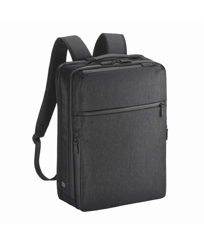 【エース バッグズ アンド ラゲッジ/ACE BAGS & LUGGAGE / MEN】のace. ガジェタブル ヘザー2 ビジネスリュック 2気室 19L 68294 エース インテリア・キッズ・メンズ・レディースファッション・服の通販 founy(ファニー) https://founy.com/ ファッション Fashion メンズファッション Fashion for Men バッグ Bags コーティング Coating, Coated Finish 抗菌 Antibacterial, Bacteria-Resistant サングラス Sunglasses, Shades シンプル Simple, Minimal セットアップ Set-Up, Coordinated Outfit フロント Front, Front Design ポケット Pocket, Pocket Detail メガネ Glasses, Eyewear メッシュ Mesh, Net Fabric メンズ Men's, Menswear ラウンド Round, Round Neck リュック Backpack, Rucksack スーツケース キャリーケース Suitcase / Carry Case エレガント 上品 Elegant ビジネス 仕事 通勤 Business / Work / Commuting |ID: prp329100004819917 ipo3291000000035023210