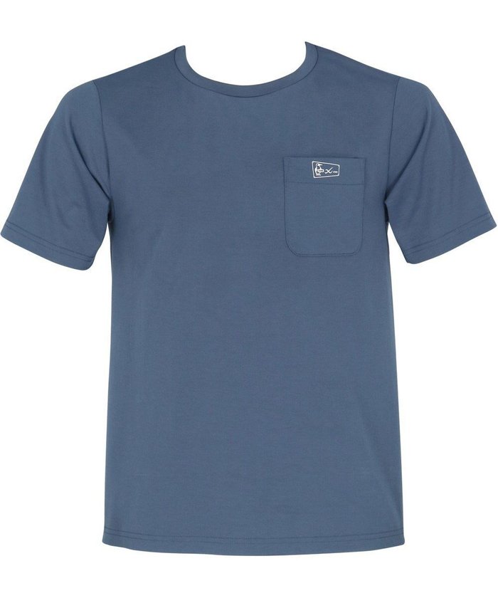 【シーダブリューエックス/CW-X / MEN】の【MEN】【CHUMS (チャムス)コラボ】 CW-X アウタートップス 半袖 3分袖 バックメッシュTシャツ Uネック 背中部分メッシュ素材切り替え メンズ LNO550 /ワコール インテリア・キッズ・メンズ・レディースファッション・服の通販 founy(ファニー) https://founy.com/ ファッション Fashion メンズファッション Fashion for Men アウター Men's Coats Outerwear トップス・カットソー Cut & Sew Tops メンズシャツ Shirts コラボ Collaboration, Collab シンプル Simple, Minimal プリント Print, Printed Pattern ポケット Pocket, Pocket Detail メッシュ Mesh, Net Fabric メンズ Men's, Menswear 半袖 Short Sleeve, Half Sleeve |ID: prp329100004821446 ipo3291000000035042832