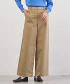 【ジェイ プレス/J.PRESS】のチノストレッチ ワイドパンツ ベージュ系|ID: prp329100004821457 ipo3291000000035042875