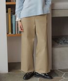 【ジェイ プレス/J.PRESS】のチノストレッチ ワイドパンツ ベージュ系|ID: prp329100004821457 ipo3291000000035202276