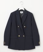 【ジェイ プレス/J.PRESS】のANASTASIAトロ ダブル ジャケット ネイビー系|ID: prp329100004821459 ipo3291000000035042882