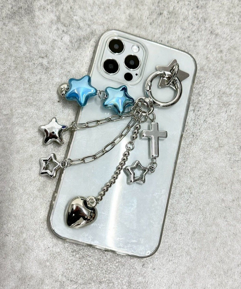 【ウィゴー/WEGO】のスタークロスミックスキーホルダー インテリア・キッズ・メンズ・レディースファッション・服の通販 founy(ファニー) 　ファッション　Fashion　レディースファッション　Fashion for Women　ミニ財布・二つ折り財布　Wallets & Card Cases　おすすめ　Recommended / Our Picks　ガーリー　Girly, Feminine Style　キーホルダー　Keychain, Key Holder　スマホ　Smartphone, Mobile Device　スマホケース　Smartphone Case　チャーム　Charm, Pendant　ポーチ　Pouch, Small Case　ミックス　Mix, Mixed Style　リュック　Backpack, Rucksack　財布　Wallet, Purse　ブルー|ID: prp329100004822377 ipo3291000000035057518