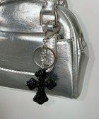 【ウィゴー/WEGO】のキラキラクロスキーホルダー 人気、トレンドファッション・服の通販 founy(ファニー) ファッション Fashion レディースファッション Fashion for Women ミニ財布・二つ折り財布 Wallets & Card Cases おすすめ Recommended / Our Picks キーホルダー Keychain, Key Holder ストーン Stone, Gem-Like スマホ Smartphone, Mobile Device ポーチ Pouch, Small Case モチーフ Motif, Design Theme ワンポイント One Point, Statement Accent 財布 Wallet, Purse thumbnail ブラック|ID: prp329100004822382 ipo3291000000035057622