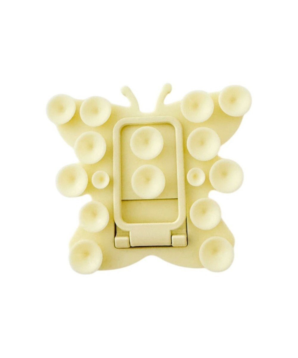 【ウィゴー/WEGO】のバタフライマルチ吸盤シート インテリア・キッズ・メンズ・レディースファッション・服の通販 founy(ファニー) 　ファッション　Fashion　レディースファッション　Fashion for Women　ミニ財布・二つ折り財布　Wallets & Card Cases　キーホルダー　Keychain, Key Holder　スマホ　Smartphone, Mobile Device　バタフライ　Butterfly, Butterfly Motif　財布　Wallet, Purse　イエロー|ID: prp329100004822385 ipo3291000000035735999