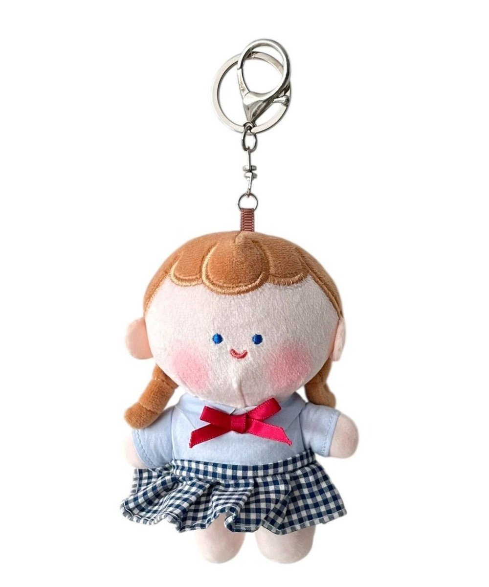 【ウィゴー/WEGO】のおしゃれガールぬいぐるみキーホルダー インテリア・キッズ・メンズ・レディースファッション・服の通販 founy(ファニー) 　ファッション　Fashion　レディースファッション　Fashion for Women　ミニ財布・二つ折り財布　Wallets & Card Cases　おすすめ　Recommended / Our Picks　ガーリー　Girly, Feminine Style　キーホルダー　Keychain, Key Holder　ギフト プレゼント　Gift / Present　スポーティ　Sporty, Casual Athletic　スマホ　Smartphone, Mobile Device　フォルム　Silhouette, Form　リュック　Backpack, Rucksack　財布　Wallet, Purse　柄2|ID: prp329100004822386 ipo3291000000035057698