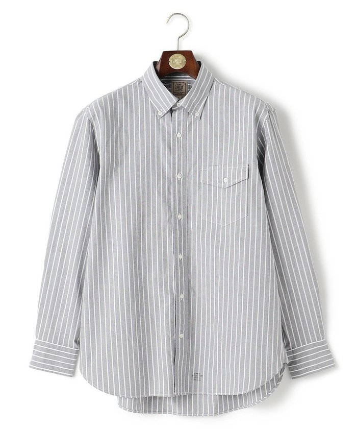 【ジェイ プレス/J.PRESS / MEN】の【WEB・一部店舗限定】オックスフォード ストライプシャツ/B.D. インテリア・キッズ・メンズ・レディースファッション・服の通販 founy(ファニー) https://founy.com/ ファッション Fashion メンズファッション Fashion for Men トップス・カットソー Cut & Sew Tops メンズシャツ Shirts インナー Innerwear ストライプ Stripe, Striped Pattern ドレス Dress, One-Piece 定番 Standard, Basic Item バランス Balance, Style Balance フィット Fit, Slim Fit フラップ Flap, Flap Pocket ブルゾン Blouson, Bomber Jacket ベーシック Basic, Essential ポケット Pocket, Pocket Detail メンズ Men's, Menswear A/W・秋冬 Autumn/Winter S/S・春夏 SS, Spring/Summer, Warm Season おすすめ Recommended / Our Picks 夏 Summer |ID: prp329100004822395 ipo3291000000035057881