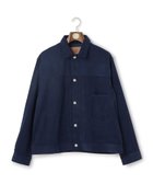 【ジェイ プレス/J.PRESS / MEN】の【WEB・一部店舗限定】トリコットコーデュロイ トラッカージャケット ネイビー系|ID: prp329100004822400 ipo3291000000036029136