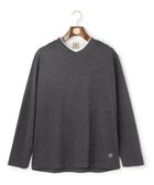 【ジェイ プレス/J.PRESS / MEN】の【WEB・一部店舗限定】Vネックフェイクレイヤード ロングスリーブTシャツ グレー系|ID: prp329100004822403 ipo3291000000035583500