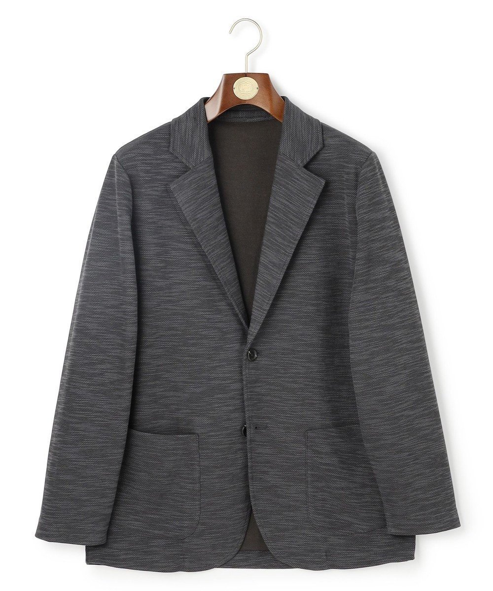 【ジェイ プレス/J.PRESS / MEN】の【WEB・一部店舗限定】プリペラ調スラブカノコ ジャケット インテリア・キッズ・メンズ・レディースファッション・服の通販 founy(ファニー) 　ファッション　Fashion　メンズファッション　Fashion for Men　アウター　Men's Coats Outerwear　テーラードジャケット　Tailored Jackets & Blazers　シンプル　Simple, Minimal　ジャケット　Jacket, Outerwear　フォーマル　Formal, Dressy　夏　Summer　春　Spring　S/S・春夏　SS, Spring/Summer, Warm Season　鹿の子　Piqué, Kanoko Fabric　グレー系|ID: prp329100004822406 ipo3291000000035058019