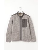 【ダックス/DAKS / MEN】のツイーディフリース ブルゾン ライトグレー|ID: prp329100004822423 ipo3291000000035058118