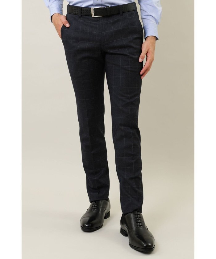 【ダックス/DAKS / MEN】のウールチェックパンツ インテリア・キッズ・メンズ・レディースファッション・服の通販 founy(ファニー) https://founy.com/ ファッション Fashion メンズファッション Fashion for Men ボトムス Bottoms チェック Check, Plaid, Tartan 夏 Summer S/S・春夏 SS, Spring/Summer, Warm Season A/W・秋冬 Autumn/Winter |ID: prp329100004822437 ipo3291000000035058217