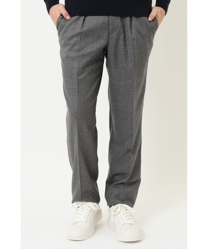 【ダックス/DAKS / MEN】のウールストレッチフランネルパンツ インテリア・キッズ・メンズ・レディースファッション・服の通販 founy(ファニー) https://founy.com/ ファッション Fashion メンズファッション Fashion for Men ボトムス Bottoms エレガント 上品 Elegant コレクション Collection, Seasonal Line ジャケット Jacket, Outerwear ストレッチ Stretch, Stretchy Fabric 夏 Summer S/S・春夏 SS, Spring/Summer, Warm Season A/W・秋冬 Autumn/Winter |ID: prp329100004822439 ipo3291000000035058223