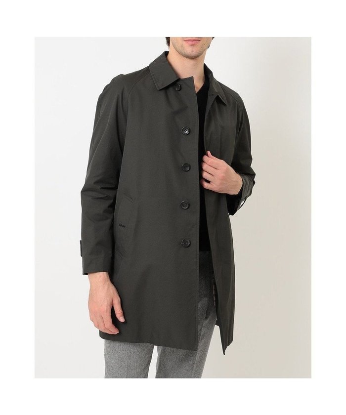 【ダックス/DAKS / MEN】のコットンナイロンツイルステンカラーコート インテリア・キッズ・メンズ・レディースファッション・服の通販 founy(ファニー) https://founy.com/ ファッション Fashion メンズファッション Fashion for Men アウター Men's Coats Outerwear おすすめ Recommended / Our Picks シンプル Simple, Minimal ジャケット Jacket, Outerwear チェック Check, Plaid, Tartan ライナー Liner, Inner Layer 冬 Winter / This Winter 夏 Summer 春 Spring S/S・春夏 SS, Spring/Summer, Warm Season 秋 Autumn A/W・秋冬 Autumn/Winter |ID: prp329100004822451 ipo3291000000035058356