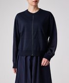 【ポール スミス/Paul Smith】の【洗える】シアーボーダー ジップアップ カーディガン 人気、トレンドファッション・服の通販 founy(ファニー) ファッション Fashion レディースファッション Fashion for Women トップス・カットソー Cut & Sew Tops カーディガン・羽織り Layered Style Cardigans カーディガン Cardigan, Knitwear シアー Sheer, See-Through シンプル Simple, Minimal ジップアップ Zip-Up, Full Zip ボーダー Border, Stripe エレガント 上品 Elegant 夏 Summer S/S・春夏 SS, Spring/Summer, Warm Season 洗える Machine Washable A/W・秋冬 Autumn/Winter thumbnail ネイビー|ID: prp329100004822472 ipo3291000000035058743