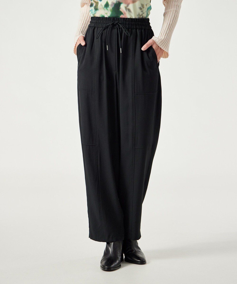 【ポール スミス/Paul Smith】のレーヨン ワイドパンツ 人気、トレンドファッション・服の通販 founy(ファニー) 　ファッション　Fashion　レディースファッション　Fashion for Women　パンツ　Pants & Trousers　ジャケット　Jacket, Outerwear　テーパード　Tapered, Tapered Pants　ドレープ　Drape, Draping Fabric　ドローストリング　Drawstring, Pull Cord　リラックス　Relax, Relaxed Fit　ワイド　Wide, Wide Fit　夏　Summer　S/S・春夏　SS, Spring/Summer, Warm Season　A/W・秋冬　Autumn/Winter　 other-1|ID: prp329100004822481 ipo3291000000036062431