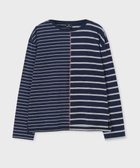 【ポール スミス/Paul Smith】のリラックス ボーダー 長袖Tシャツ 人気、トレンドファッション・服の通販 founy(ファニー) ファッション Fashion レディースファッション Fashion for Women トップス・カットソー Cut & Sew Tops シャツ・ブラウス・オフィスカジュアル Elegant Blouses & Button-Ups ロングTシャツ・Tシャツ Longline T-Shirts & Tees カットソー・ベーシックTシャツ Cut-and-Sewn Tops / Stretch Tees & Basics おすすめ Recommended / Our Picks インナー Innerwear カットソー Cut and Sewn Top ジャケット Jacket, Outerwear スタイリッシュ Stylish, Fashionable ボーダー Border, Stripe リラックス Relax, Relaxed Fit 夏 Summer S/S・春夏 SS, Spring/Summer, Warm Season A/W・秋冬 Autumn/Winter 長袖 Long Sleeve, Full Sleeve thumbnail ネイビー|ID: prp329100004822503 ipo3291000000035059140
