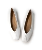 【モード エ ジャコモ/MODE ET JACOMO】のMODE ET JACOMO スクエアトゥフラットパンプス アイボリー|ID: prp329100004822527 ipo3291000000035060522