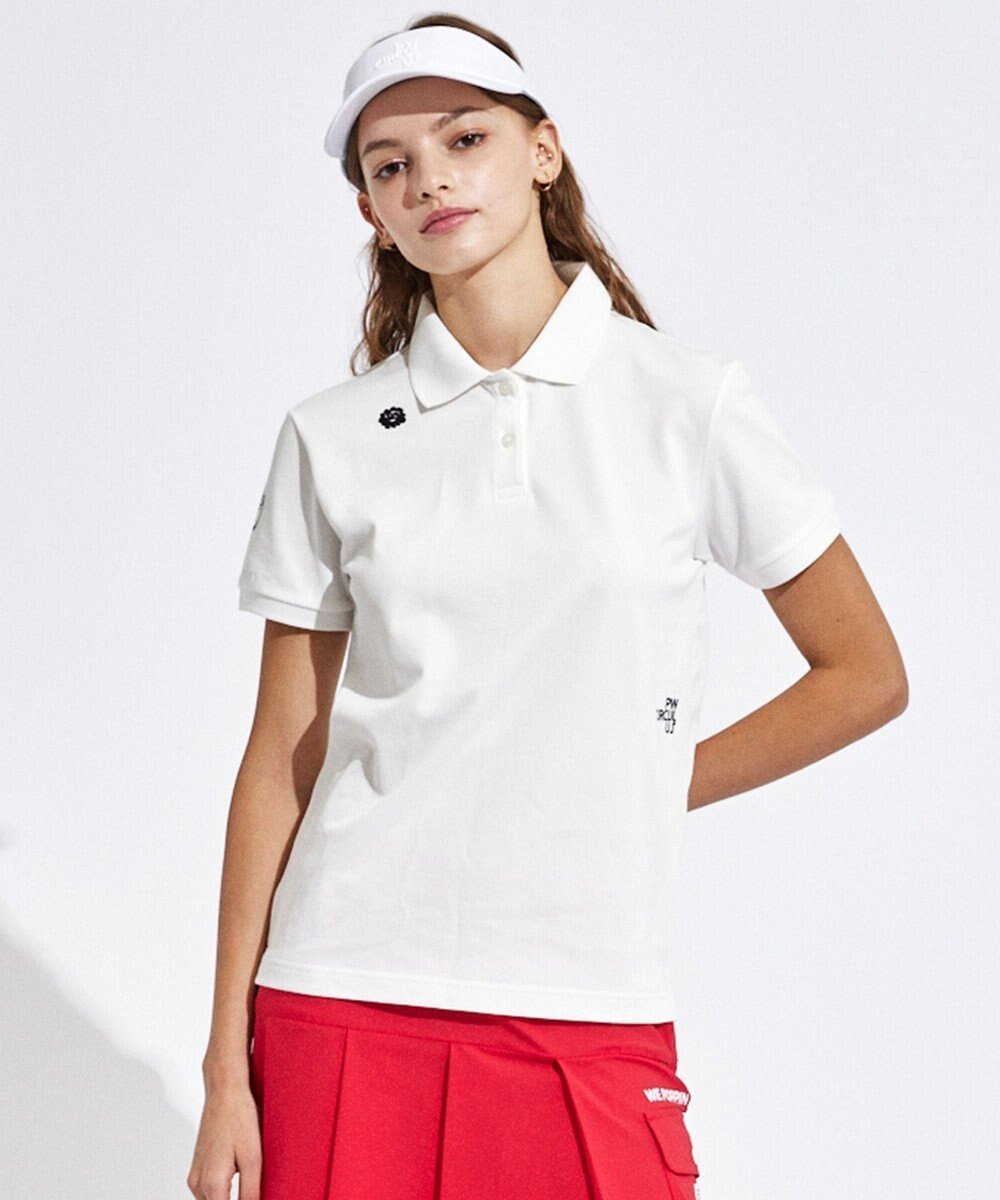 【ピーダブリュサーキュラス/PW CIRCULUS】の【WOMEN】ベーシックポロ ゴルフウェア レディース インテリア・キッズ・メンズ・レディースファッション・服の通販 founy(ファニー) 　ファッション　Fashion　レディースファッション　Fashion for Women　トップス・カットソー　Cut & Sew Tops　シャツ・ブラウス・オフィスカジュアル　Elegant Blouses & Button-Ups　ポロシャツ・きれいめカジュアル　Smart-Casual Polo Tops　ゴルフ　Golf　シンプル　Simple, Minimal　ベーシック　Basic, Essential　ポロシャツ　Polo Shirt, Collared Tee　夏　Summer　A/W・秋冬　Autumn/Winter　ホワイト系|ID: prp329100004822532 ipo3291000000035060660