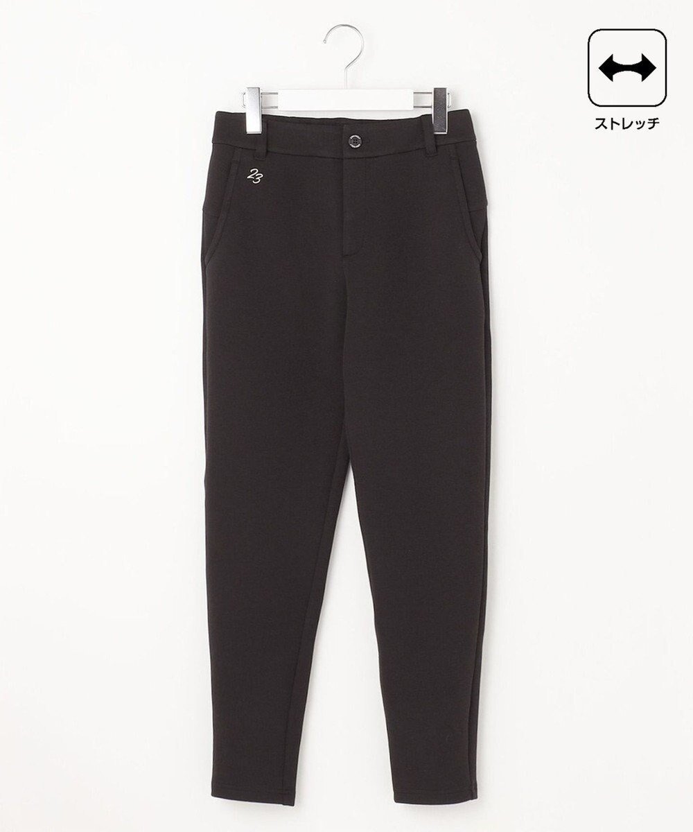 【23区 ゴルフ/NIJYUSANKU GOLF】の【WOMEN】【ストレッチ】テーパード ジャージパンツ 人気、トレンドファッション・服の通販 founy(ファニー) 　ファッション　Fashion　レディースファッション　Fashion for Women　パンツ　Pants & Trousers　ゴルフ　Golf　ストレッチ　Stretch, Stretchy Fabric　テーパード　Tapered, Tapered Pants　ベーシック　Basic, Essential　ポケット　Pocket, Pocket Detail　ラウンド　Round, Round Neck　切替　Switching, Contrast Panel　夏　Summer　春　Spring　S/S・春夏　SS, Spring/Summer, Warm Season　 other-1|ID: prp329100004822535 ipo3291000000035060695