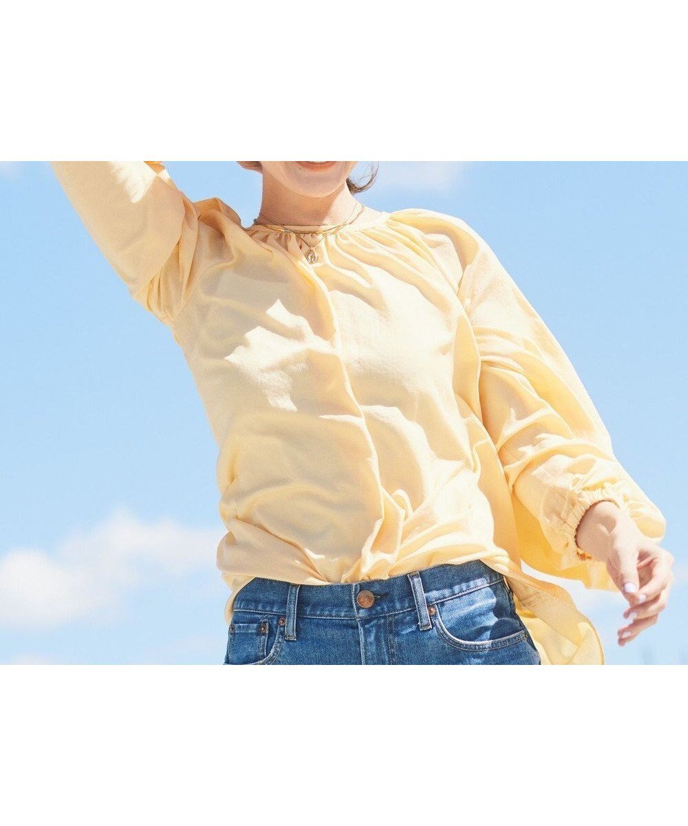 【ハッシュニュアンス/#Newans】の2WAYシアーボレロブラウス 人気、トレンドファッション・服の通販 founy(ファニー) 　ファッション　Fashion　レディースファッション　Fashion for Women　アウター　Coat / Outerwear Collection　ボレロ・ショート丈ジャケット / ドレス羽織りに　Boleros & Short Jackets　トップス・カットソー　Cut & Sew Tops　シャツ・ブラウス・オフィスカジュアル　Elegant Blouses & Button-Ups　なめらか　Smooth, Silky Texture　シアー　Sheer, See-Through　タンク　Tank Top, Sleeveless Top　タンブラー　Tumbler, Travel Mug　ブロード　Broadcloth, Fine Cotton　リボン　Ribbon, Bow　エレガント 上品　Elegant　夏　Summer　春　Spring　S/S・春夏　SS, Spring/Summer, Warm Season　羽織　Haori, Light Jacket　 other-1|ID: prp329100004822544 ipo3291000000035060894