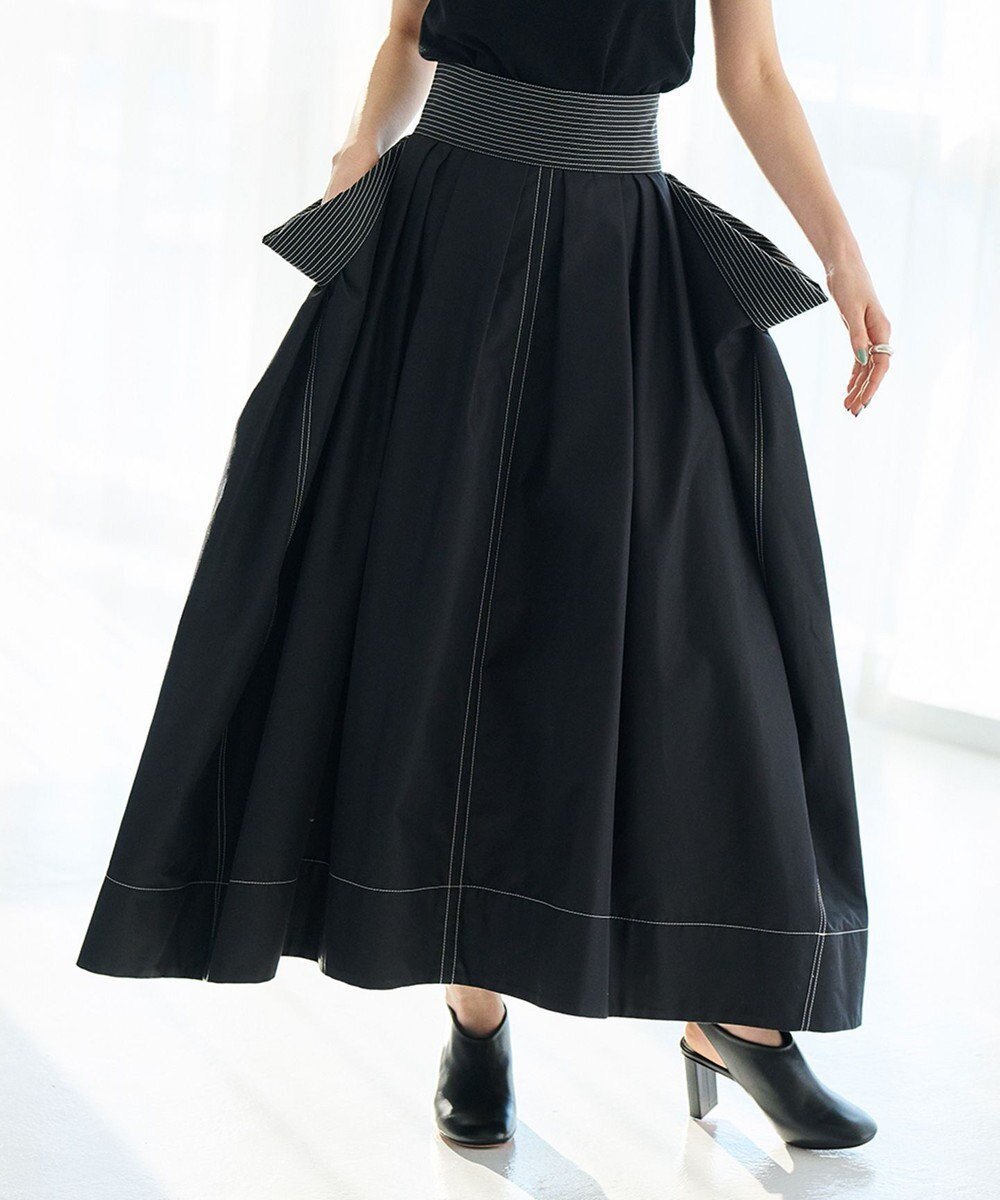 【ハッシュニュアンス/#Newans】のドロップスクエアスカート インテリア・キッズ・メンズ・レディースファッション・服の通販 founy(ファニー) 　ファッション　Fashion　レディースファッション　Fashion for Women　スカート　Skirts　スクエア　Square, Square Shape　タンク　Tank Top, Sleeveless Top　パターン　Pattern, Design Print　ポケット　Pocket, Pocket Detail　夏　Summer　春　Spring　S/S・春夏　SS, Spring/Summer, Warm Season　ブラック|ID: prp329100004822553 ipo3291000000035061120