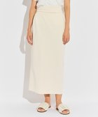 【ベイジ,/BEIGE,】の【洗える】LAURA / Iラインスカート Ecru|ID: prp329100004822555 ipo3291000000035061173