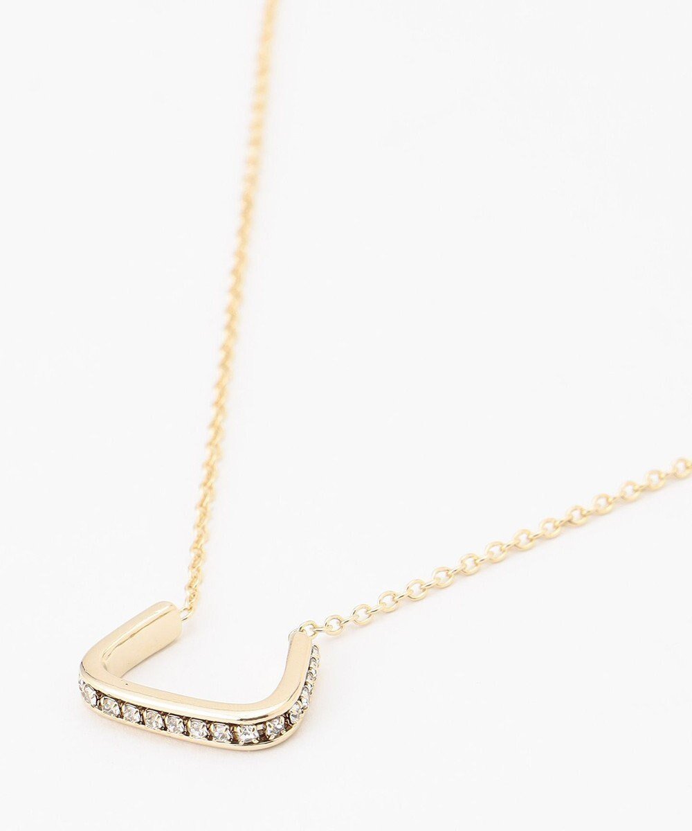 【アイシービー/iCB】のブライトビジューネックレス インテリア・キッズ・メンズ・レディースファッション・服の通販 founy(ファニー) 　ファッション　Fashion　レディースファッション　Fashion for Women　ジュエリー　Jewelry　ネックレス　Necklaces & Pendants　2024年　2024　2024春夏・S/S　Spring/Summer 2024 SS24　アクセサリー　Fashion Accessories　スタイリッシュ　Stylish, Fashionable　ネックレス　Necklace, Pendant Necklace　ビジュー　Bijou, Jewel-like Accent　プレート　Plate, Dish　ゴールド系|ID: prp329100004822557 ipo3291000000035061255