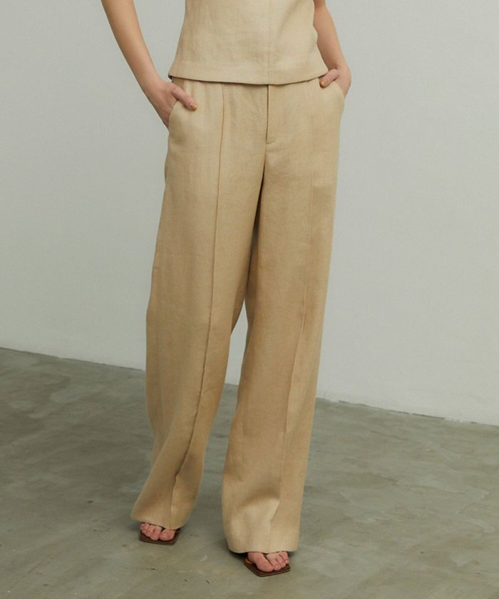 【ベイジ,/BEIGE,】のBRICE / ワイドストレートパンツ インテリア・キッズ・メンズ・レディースファッション・服の通販 founy(ファニー) https://founy.com/ ファッション Fashion レディースファッション Fashion for Women パンツ Pants & Trousers おすすめ Recommended / Our Picks ジャケット Jacket, Outerwear ストレート Straight, Straight Cut セットアップ Set-Up, Coordinated Outfit センター Center, Center Line トレンド Trend, Trending Now ビスチェ Bustier, Corset Top フェミニン Feminine, Girly マニッシュ Mannish, Boyish リネン Linen, Linen Fabric ロング Long, Long-Length ワイド Wide, Wide Fit ビジネス 仕事 通勤 Business / Work / Commuting 夏 Summer 春 Spring S/S・春夏 SS, Spring/Summer, Warm Season |ID: prp329100004822560 ipo3291000000035061329