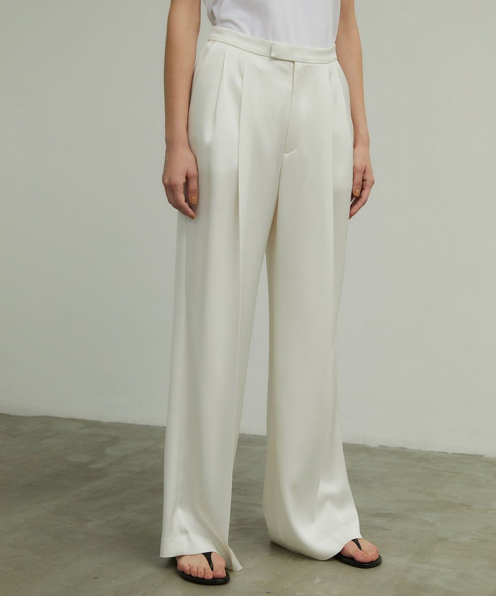 【ベイジ,/BEIGE,】のGINETTE / ストレートパンツ 人気、トレンドファッション・服の通販 founy(ファニー) 　ファッション　Fashion　レディースファッション　Fashion for Women　パンツ　Pants & Trousers　おすすめ　Recommended / Our Picks　サテン　Satin, Glossy Fabric　ジャケット　Jacket, Outerwear　ストレート　Straight, Straight Cut　セットアップ　Set-Up, Coordinated Outfit　ダブル　Double, Double-Breasted　ドレープ　Drape, Draping Fabric　バランス　Balance, Style Balance　フロント　Front, Front Design　マニッシュ　Mannish, Boyish　エレガント 上品　Elegant　ビジネス 仕事 通勤　Business / Work / Commuting　夏　Summer　春　Spring　S/S・春夏　SS, Spring/Summer, Warm Season　 other-1|ID: prp329100004822563 ipo3291000000035061366