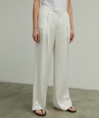【ベイジ,/BEIGE,】のGINETTE / ストレートパンツ 人気、トレンドファッション・服の通販 founy(ファニー) ファッション Fashion レディースファッション Fashion for Women パンツ Pants & Trousers おすすめ Recommended / Our Picks サテン Satin, Glossy Fabric ジャケット Jacket, Outerwear ストレート Straight, Straight Cut セットアップ Set-Up, Coordinated Outfit ダブル Double, Double-Breasted ドレープ Drape, Draping Fabric バランス Balance, Style Balance フロント Front, Front Design マニッシュ Mannish, Boyish エレガント 上品 Elegant ビジネス 仕事 通勤 Business / Work / Commuting 夏 Summer 春 Spring S/S・春夏 SS, Spring/Summer, Warm Season thumbnail Ecru|ID: prp329100004822563 ipo3291000000035061368