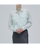 【ベイジ,/BEIGE,】のPAULINE / ドローストリングシアーブラウス 人気、トレンドファッション・服の通販 founy(ファニー) ファッション Fashion レディースファッション Fashion for Women トップス・カットソー Cut & Sew Tops シャツ・ブラウス・オフィスカジュアル Elegant Blouses & Button-Ups ショート Short, Short Length ドローストリング Drawstring, Pull Cord バランス Balance, Style Balance フラップ Flap, Flap Pocket ブルゾン Blouson, Bomber Jacket ポケット Pocket, Pocket Detail ロング Long, Long-Length エレガント 上品 Elegant 夏 Summer 春 Spring S/S・春夏 SS, Spring/Summer, Warm Season 羽織 Haori, Light Jacket thumbnail Mint|ID: prp329100004822574 ipo3291000000035061559