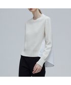 【ベイジ,/BEIGE,】のROGER / ドッキングニット 人気、トレンドファッション・服の通販 founy(ファニー) ファッション Fashion レディースファッション Fashion for Women トップス・カットソー Cut & Sew Tops ニット Knit Tops & Sweaters ストレッチ Stretch, Stretchy Fabric セーター Sweater, Knitwear タイトスカート Pencil Skirt, Tight Skirt タイプライター Typewriter Fabric, Crisp Cotton ドッキング Docking, Mixed Material ロング Long, Long-Length ワイド Wide, Wide Fit 夏 Summer S/S・春夏 SS, Spring/Summer, Warm Season A/W・秋冬 Autumn/Winter thumbnail Ecru|ID: prp329100004822579 ipo3291000000035061615