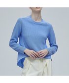 【ベイジ,/BEIGE,】のROGER / ドッキングニット 人気、トレンドファッション・服の通販 founy(ファニー) ファッション Fashion レディースファッション Fashion for Women トップス・カットソー Cut & Sew Tops ニット Knit Tops & Sweaters ストレッチ Stretch, Stretchy Fabric セーター Sweater, Knitwear タイトスカート Pencil Skirt, Tight Skirt タイプライター Typewriter Fabric, Crisp Cotton ドッキング Docking, Mixed Material ロング Long, Long-Length ワイド Wide, Wide Fit 夏 Summer S/S・春夏 SS, Spring/Summer, Warm Season A/W・秋冬 Autumn/Winter thumbnail Sax|ID: prp329100004822579 ipo3291000000035061617