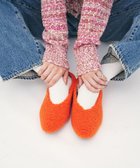 【ボントレ/BONTRE】の【PRECIEUX JOUET/プレシュウジュエ】ふわモコボアパンプス オレンジ|ID: prp329100004822601 ipo3291000000035061956