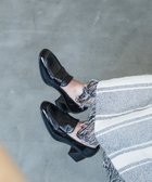 【ボントレ/BONTRE】の【BONTRE/ボントレ】チャンキーヒールローファー ブラック|ID: prp329100004822609 ipo3291000000035062095