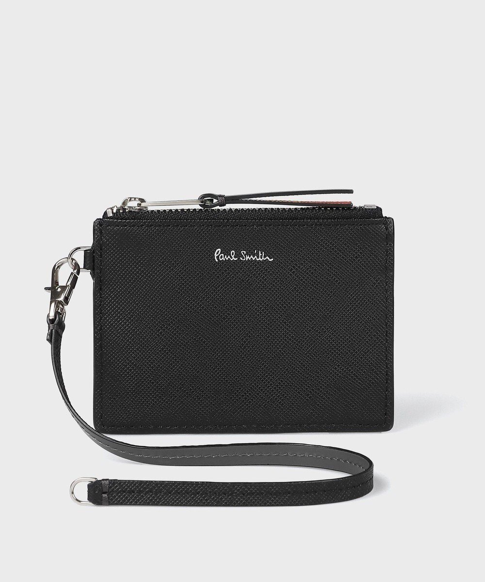【ポール スミス/Paul Smith】のアーティストストライププラー ストラップ付きコインケース インテリア・キッズ・メンズ・レディースファッション・服の通販 founy(ファニー) 　ファッション　Fashion　レディースファッション　Fashion for Women　ミニ財布・二つ折り財布　Wallets & Card Cases　ストライプ　Stripe, Striped Pattern　テクスチャー　Texture, Textured Fabric　ラップ　Wrap, Wrap Design　財布　Wallet, Purse　ブラック|ID: prp329100004822651 ipo3291000000035062650