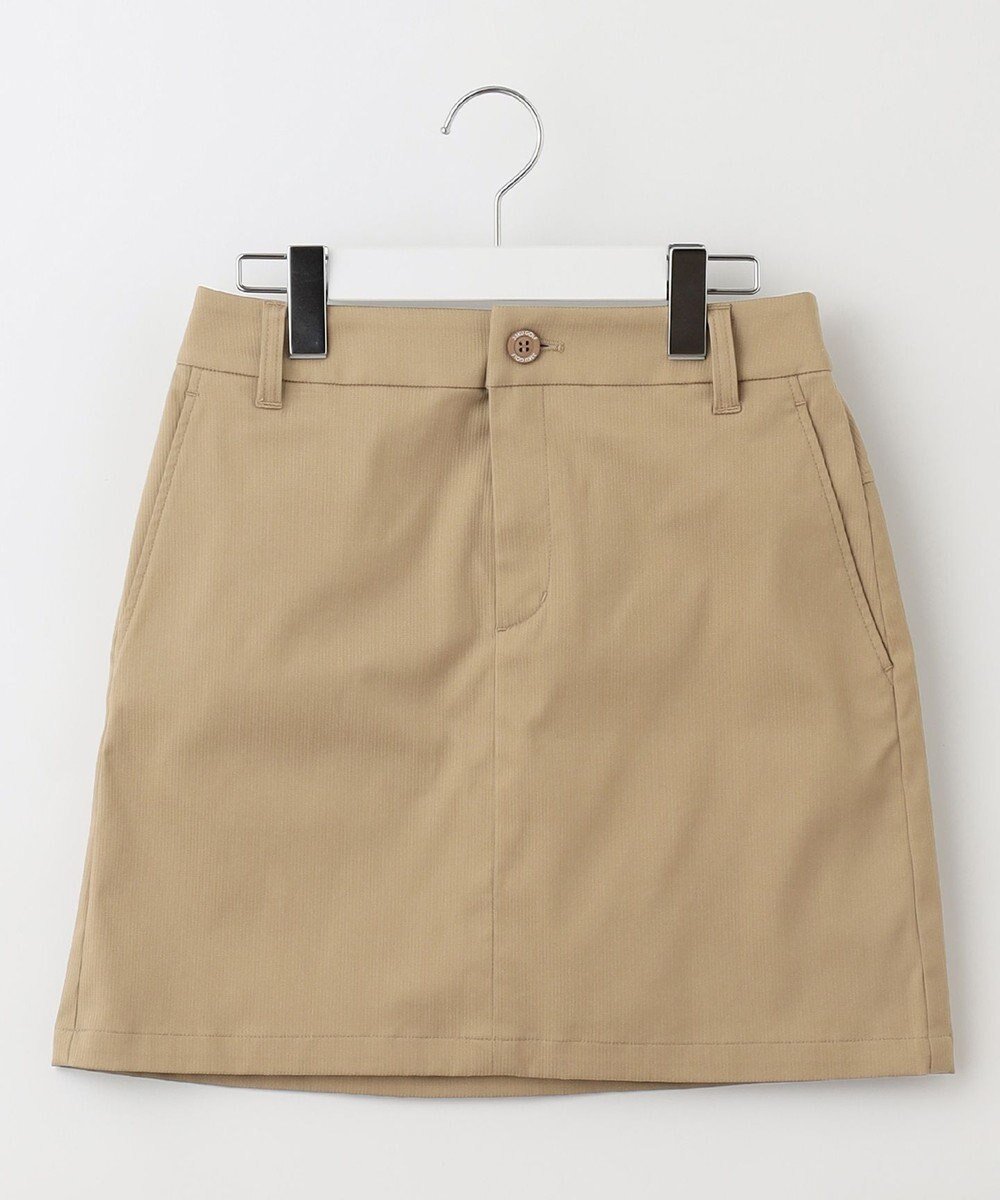 【23区 ゴルフ/NIJYUSANKU GOLF】の驚異の伸縮性【WOMEN】】ハイパワーストレッチ ベーシックスカート インテリア・キッズ・メンズ・レディースファッション・服の通販 founy(ファニー) 　ファッション　Fashion　レディースファッション　Fashion for Women　スカート　Skirts　ゴルフ　Golf　フィット　Fit, Slim Fit　ベーシック　Basic, Essential　ポケット　Pocket, Pocket Detail　モチーフ　Motif, Design Theme　ワンポイント　One Point, Statement Accent　台形　A-Line, Trapezoid Shape　夏　Summer　定番　Standard, Basic Item　春　Spring　S/S・春夏　SS, Spring/Summer, Warm Season　ベージュ系|ID: prp329100004822657 ipo3291000000035062731