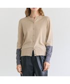 【ベイジ,/BEIGE,】のCHLOR / ウールシルク配色クルーネックカーディガン 人気、トレンドファッション・服の通販 founy(ファニー) ファッション Fashion レディースファッション Fashion for Women トップス・カットソー Cut & Sew Tops ニット Knit Tops & Sweaters カーディガン・羽織り Layered Style Cardigans 春 Spring 秋 Autumn カーディガン Cardigan, Knitwear シルク Silk, 100% Silk セーター Sweater, Knitwear バランス Balance, Style Balance フェミニン Feminine, Girly ボトム Bottoms, Lower Wear ワイド Wide, Wide Fit A/W・秋冬 Autumn/Winter S/S・春夏 SS, Spring/Summer, Warm Season おすすめ Recommended / Our Picks 夏 Summer エレガント 上品 Elegant thumbnail Beige|ID: prp329100004822678 ipo3291000000035062957