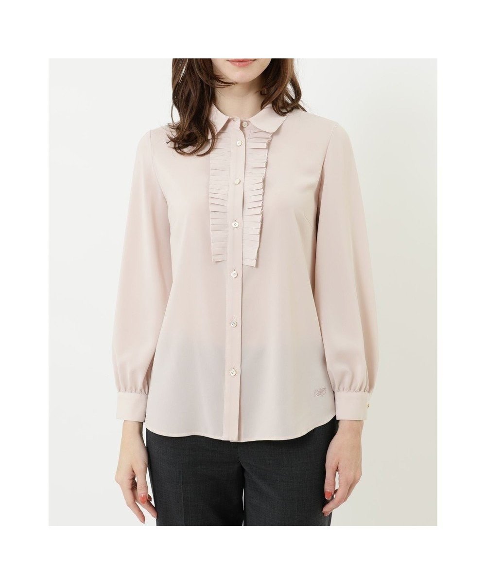 【ダックス/DAKS】のセラテリーライトブラウス インテリア・キッズ・メンズ・レディースファッション・服の通販 founy(ファニー) 　ファッション　Fashion　レディースファッション　Fashion for Women　トップス・カットソー　Cut & Sew Tops　シャツ・ブラウス・オフィスカジュアル　Elegant Blouses & Button-Ups　インナー　Innerwear　コンパクト　Compact, Small Size　ストレッチ　Stretch, Stretchy Fabric　プリーツ　Pleats, Pleated　ベーシック　Basic, Essential　リラックス　Relax, Relaxed Fit　ワイド　Wide, Wide Fit　夏　Summer　S/S・春夏　SS, Spring/Summer, Warm Season　A/W・秋冬　Autumn/Winter　ローズスモーク|ID: prp329100004822694 ipo3291000000035063120