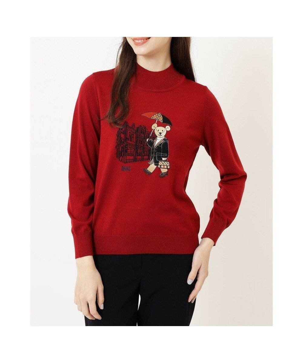【ダックス/DAKS】のダッフルコートベアハイネックニット インテリア・キッズ・メンズ・レディースファッション・服の通販 founy(ファニー) ファッション Fashion レディースファッション Fashion for Women アウター Coat / Outerwear Collection コート・ロングコート・ピーコート Long Coats, Peacoats & More ダッフルコート Duffle Coats セーター Sweater, Knitwear ダッフルコート Duffle Coat, Toggle Coat ロンドン London Style, British Inspired 夏 Summer S/S・春夏 SS, Spring/Summer, Warm Season A/W・秋冬 Autumn/Winter レッド|ID: prp329100004822696 ipo3291000000035514939