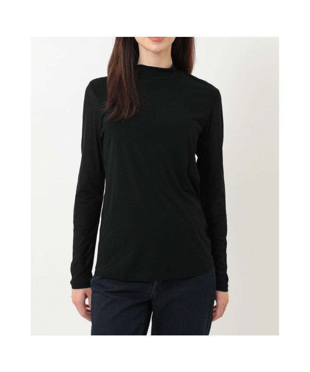 【ダックス/DAKS】のコットン天竺スタンドカラーカットソー 人気、トレンドファッション・服の通販 founy(ファニー) 　ファッション　Fashion　レディースファッション　Fashion for Women　トップス・カットソー　Cut & Sew Tops　シャツ・ブラウス・オフィスカジュアル　Elegant Blouses & Button-Ups　ロングTシャツ・Tシャツ　Longline T-Shirts & Tees　カットソー・ベーシックTシャツ　Cut-and-Sewn Tops / Stretch Tees & Basics　カットソー　Cut and Sewn Top　シンプル　Simple, Minimal　スタンド　Stand Collar, Upright Stand　ストレッチ　Stretch, Stretchy Fabric　夏　Summer　春　Spring　S/S・春夏　SS, Spring/Summer, Warm Season　A/W・秋冬　Autumn/Winter　 other-1|ID: prp329100004822703 ipo3291000000035063312