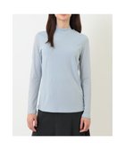 【ダックス/DAKS】のコットン天竺スタンドカラーカットソー 人気、トレンドファッション・服の通販 founy(ファニー) ファッション Fashion レディースファッション Fashion for Women トップス・カットソー Cut & Sew Tops シャツ・ブラウス・オフィスカジュアル Elegant Blouses & Button-Ups ロングTシャツ・Tシャツ Longline T-Shirts & Tees カットソー・ベーシックTシャツ Cut-and-Sewn Tops / Stretch Tees & Basics カットソー Cut and Sewn Top シンプル Simple, Minimal スタンド Stand Collar, Upright Stand ストレッチ Stretch, Stretchy Fabric 夏 Summer 春 Spring S/S・春夏 SS, Spring/Summer, Warm Season A/W・秋冬 Autumn/Winter thumbnail サックス|ID: prp329100004822703 ipo3291000000035063318