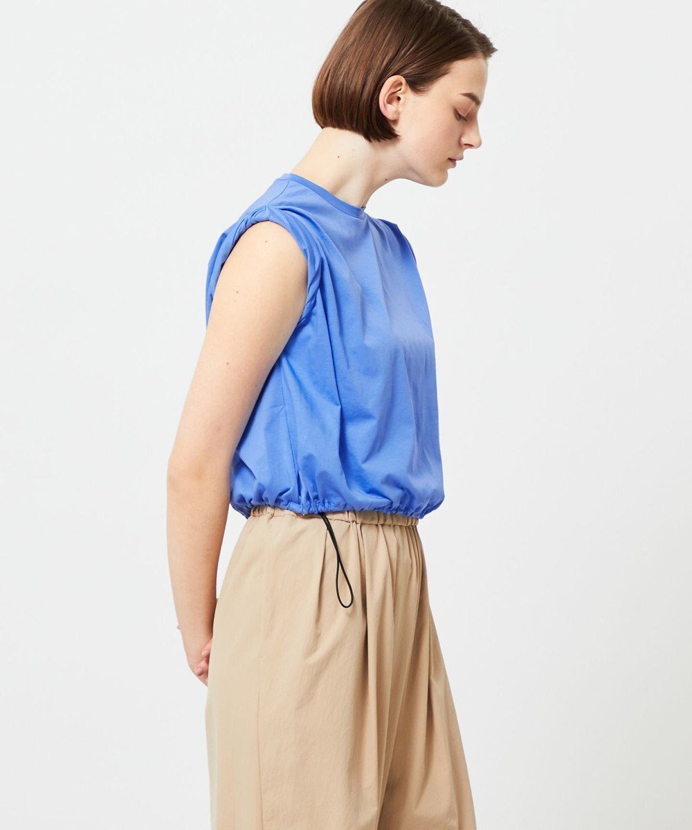 【ベイジ,/BEIGE,】のLIONEL / ギャザートップス インテリア・キッズ・メンズ・レディースファッション・服の通販 founy(ファニー) 　ファッション　Fashion　レディースファッション　Fashion for Women　トップス・カットソー　Cut & Sew Tops　シャツ・ブラウス・オフィスカジュアル　Elegant Blouses & Button-Ups　ロングTシャツ・Tシャツ　Longline T-Shirts & Tees　カットソー・ベーシックTシャツ　Cut-and-Sewn Tops / Stretch Tees & Basics　カットソー　Cut and Sewn Top　ギャザー　Gathered, Ruffled　シルク　Silk, 100% Silk　夏　Summer　春　Spring　S/S・春夏　SS, Spring/Summer, Warm Season　洗える　Machine Washable　Sax|ID: prp329100004823368 ipo3291000000035074342