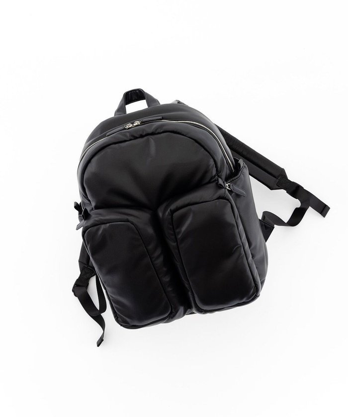 【ジョゼフ オム/JOSEPH HOMME / MEN】のシンセティックソフトレザー バックパック インテリア・キッズ・メンズ・レディースファッション・服の通販 founy(ファニー) https://founy.com/ ファッション Fashion メンズファッション Fashion for Men バッグ Bags ポケット Pocket, Pocket Detail リアル Real, Realistic リュック Backpack, Rucksack 財布 Wallet, Purse 軽量 Lightweight, Ultra Light |ID: prp329100004823381 ipo3291000000035074384