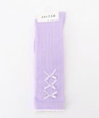 【エニィ/ANY / KIDS】のサイドリボン ハイソックス ラベンダー|ID: prp329100004824231 ipo3291000000035083907