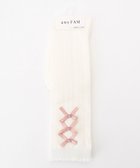 【エニィ/ANY / KIDS】のサイドリボン ハイソックス オフホワイト|ID: prp329100004824231 ipo3291000000035083908