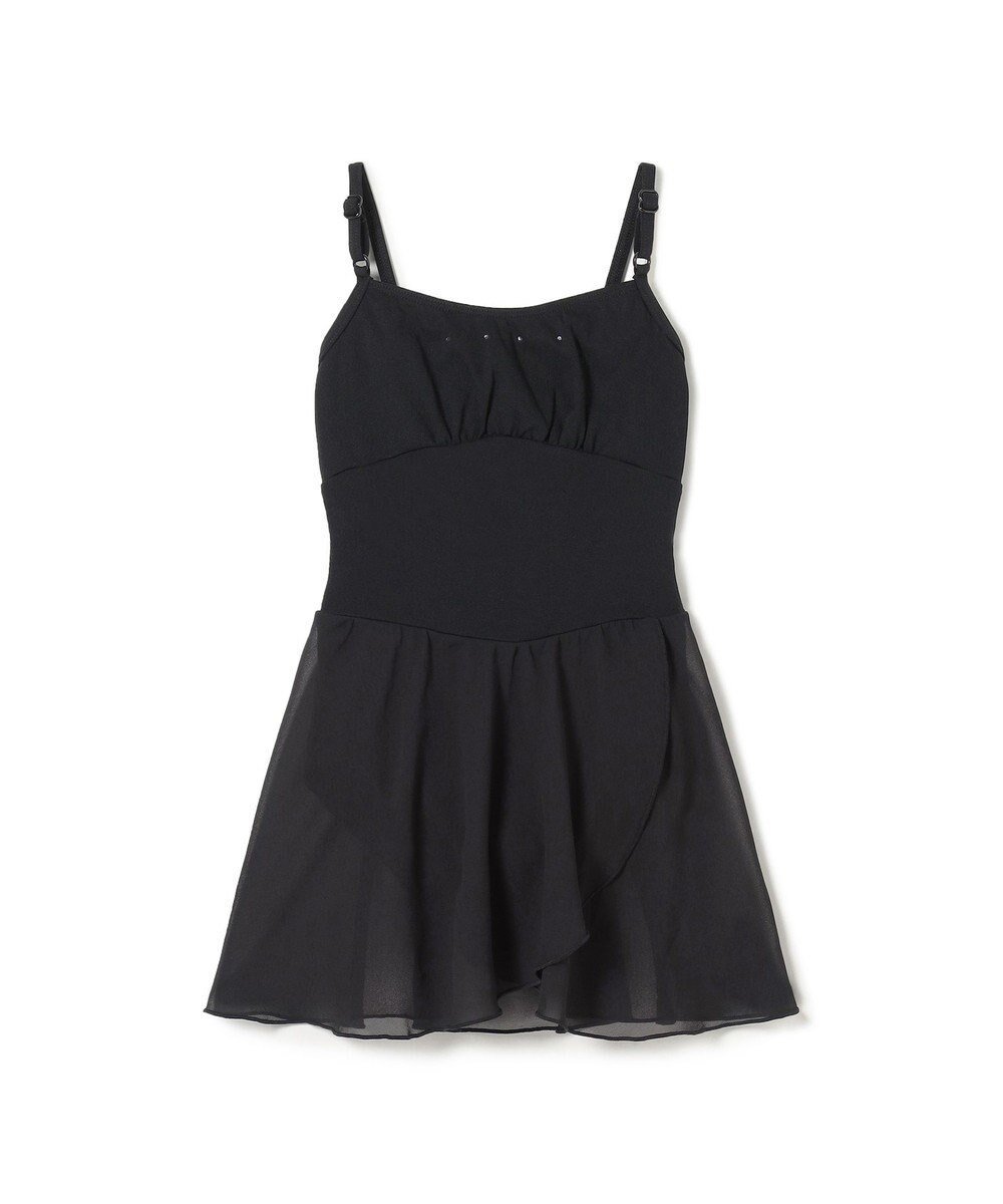 【チャコット/Chacott / KIDS】のスカート付レオタード インテリア・キッズ・メンズ・レディースファッション・服の通販 founy(ファニー) 　ファッション　Fashion　キッズファッション　Fashion for Kids　ギャザー　Gathered, Ruffled　シフォン　Chiffon, Lightweight Fabric　シンプル　Simple, Minimal　ストーン　Stone, Gem-Like　フィット　Fit, Slim Fit　ラベンダー　Lavender　人気　Popular, Best Seller　ブラック|ID: prp329100004824232 ipo3291000000035083913