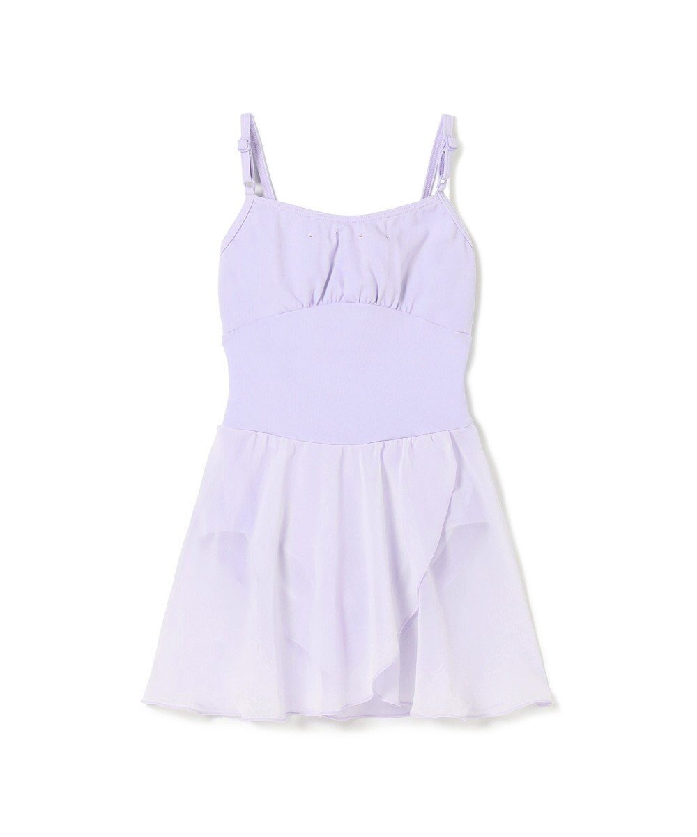 【チャコット/Chacott / KIDS】のスカート付レオタード インテリア・キッズ・メンズ・レディースファッション・服の通販 founy(ファニー) 　ファッション　Fashion　キッズファッション　Fashion for Kids　ギャザー　Gathered, Ruffled　シフォン　Chiffon, Lightweight Fabric　シンプル　Simple, Minimal　ストーン　Stone, Gem-Like　フィット　Fit, Slim Fit　ラベンダー　Lavender　人気　Popular, Best Seller　ラベンダー|ID: prp329100004824232 ipo3291000000035083914
